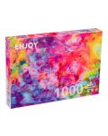 Puzzle Enjoy de 1000 piese - Colourful Abstract Oil Painting - 1t